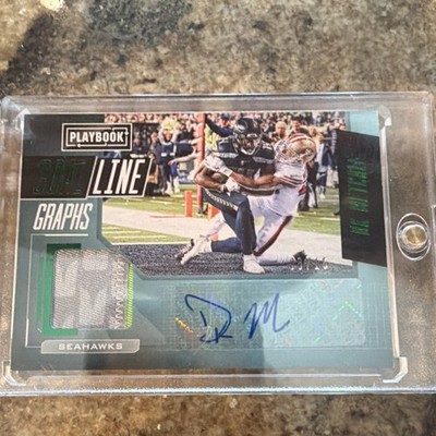 Panini 2020 Playbook Goal Line Graphs DK Metcalf Autograph Patch /15 Seahawks