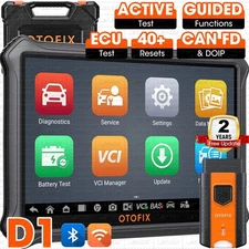 OTOFIX D1 ECU Coding Diagnostic Scanner 40+ Resets FCA AutoAuth Up of D1 Lite