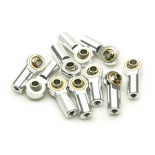 AXSPEED 5/10Pcs Aluminum M3 Clock-Wise Thread Ball Head Tie Rod End Joint for Ax