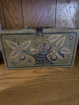 Collins of Texas Vintage Money Tree Box Bag Original