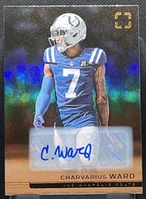 Charvarius Ward 2025 Panini PhotoGenic #81 auto