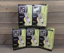 LMNT Electrolyte Citrus Salt Drink Mix, No Sugar/Caffeine (5) Boxes of 6 Sticks