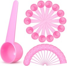 80 Pack Plastic Tablespoon Measuring Spoons Bulk 20 ml 20 Cc 1.33