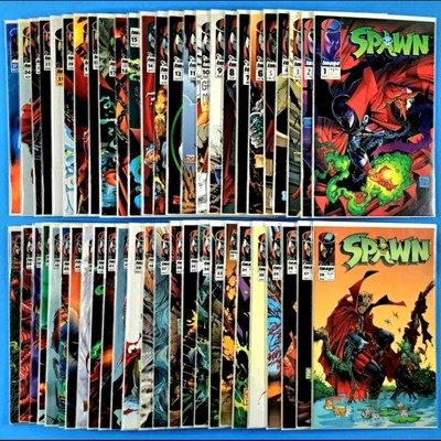 Spawn #1-50 Image Comics (1992) Todd McFarlane Complete Full Run Lot Of 50 