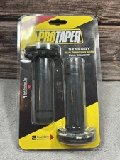 Pro Taper - Dirt Bike Handle Grips - Synergy Dual Density MX Full Diamond (B&W)