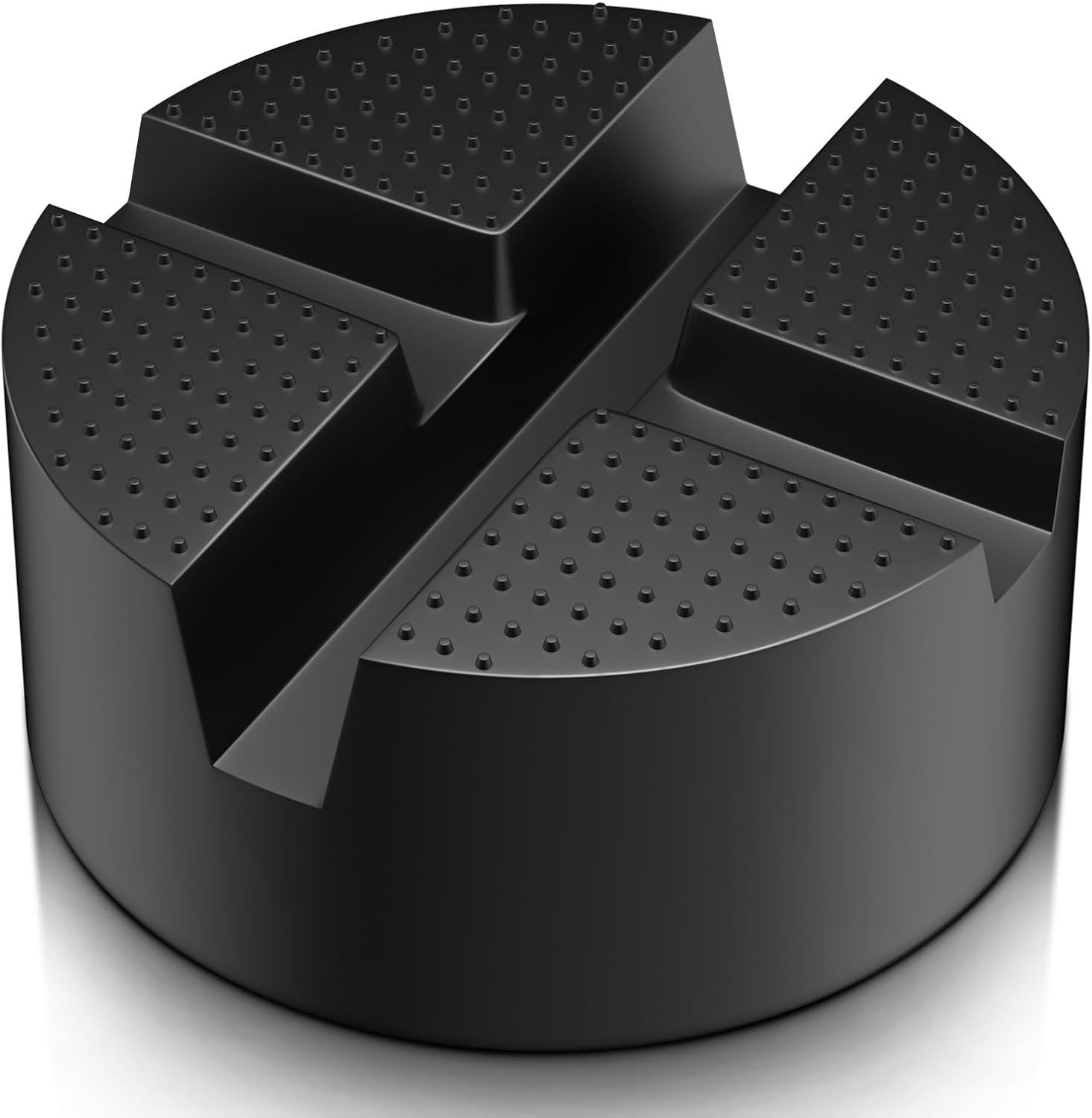 Upgraded Pinch Weld Jack Pad Two Depths X-Grooves Floor Jack Pad Easily Fit D