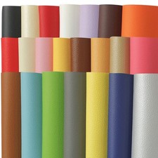 22Pcs Faux Leather Sheets,8"x13.4" 20x34cm Colored Faux PU Leather Sheets Up...