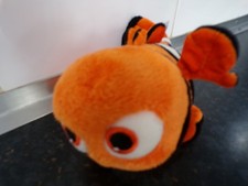 DISNEY FINDING NEMO PIXAR ORANGE STUFFED PLUSH FISH 9IN SOFT TOY