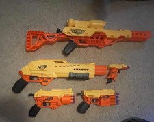 Set of 5 Nerf Alpha Strike Blasters with Darts, Free Shipping