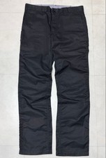 COMME des GAR ONS HOMME 2008 Straight Cotton Pants, Gingham Detail, Used