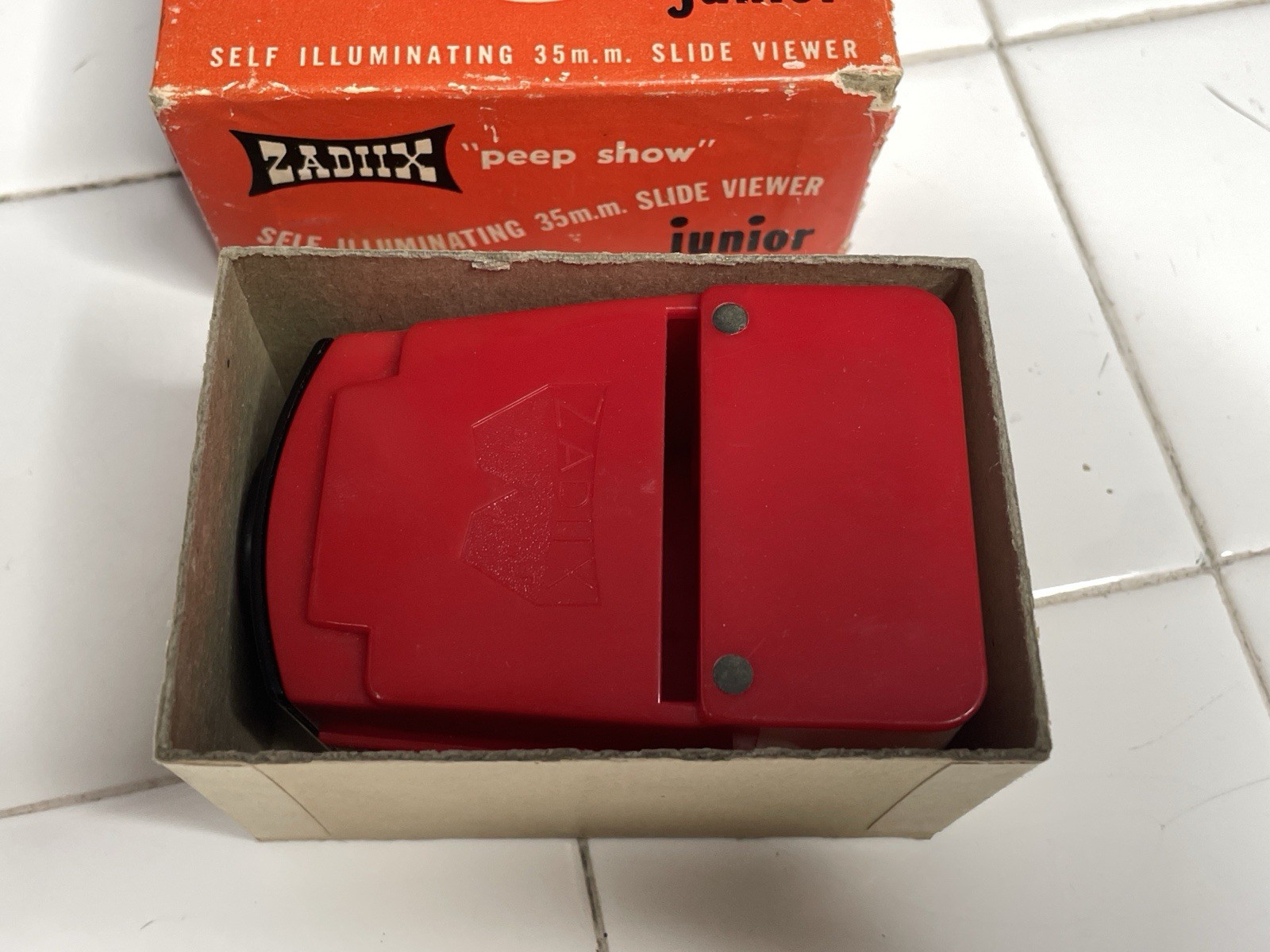 Vintage Zadiix Jr. Peep Show 35mm Slide Viewer