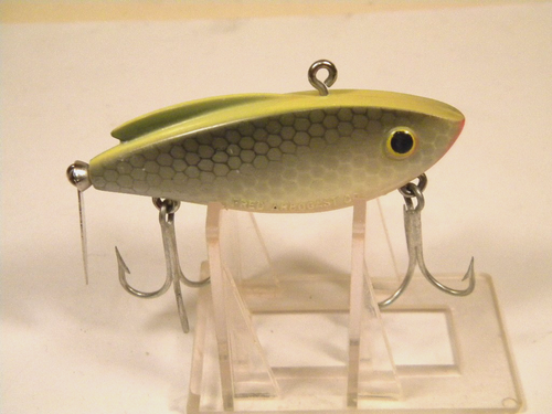 Leurre Vintage Fred Arbogast Razorback – Violet – Crankbait Sans Bavole – Pêche