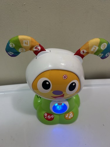 Fisher Price Bright Beats Dance And Move Beat Bow Wow Animated Puppy green