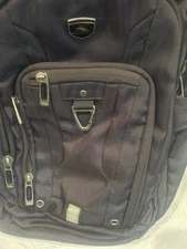 High Sierra Elite Backpack Airflow Cooled Back Suspension Strap Black/gray