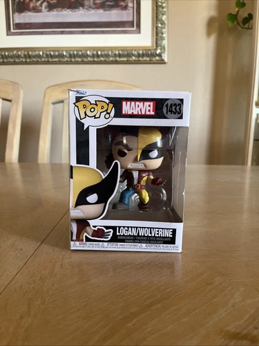 Marvel Comics Split Funko Pop! Vinyl Figure Logan Wolverine # 1433 *SEE PHOTOS*