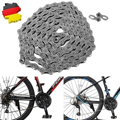 DE 116 Glieder Kette 6/7/8 Fach | 9 Fach Fahrradkette MTB Mountainbike Kette NEU