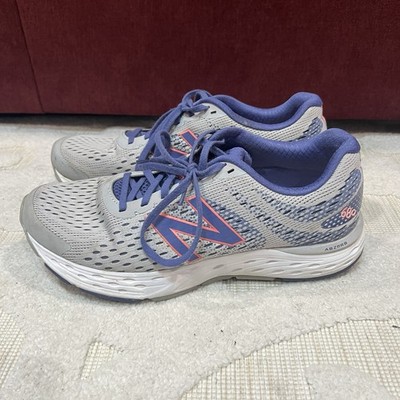 New Balance Abzorb 680 Womens 11 Purple Pink Gray W680AM6 Fresh Foam