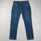 Origin Delta 68 Fighter Fit Jeans USA Made Stretch Denim 30x30 Mens Blue Pants
