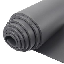 Sponge Neoprene Foam Sheet Roll, 12'' x 59'' x 3/5'' Thick Foam Padding Witho...