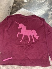 Gap Kids Girls Unicorn Sweat Shirt Pre Owned Size XL