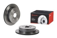 2X Brembo 09.E524.11 Bremsscheibe Hinten L/R Passt Zu: Lexus Rx 3.5/3.5H 12.08-1