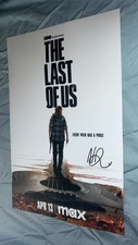 Neil Druckmann Signed 12x18 Photo The Last Of Us