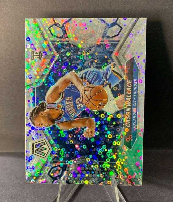 2023-24 Panini Mosaic - Fast Break Silver #218 Cason Wallace