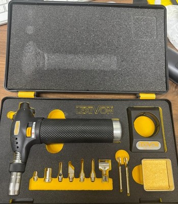 LEXIVON Butane Torch Multi-Function Kit | Premium Soldering Station - LX-771