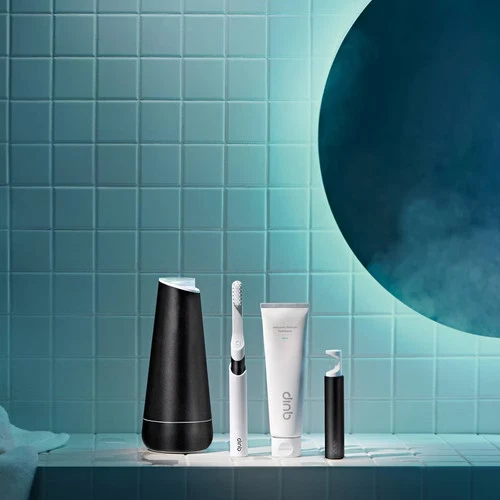 quip Sonic Electric Metal Toothbrush Travel Case/Mount Water-Resistant Slate - Picture 12 of 12
