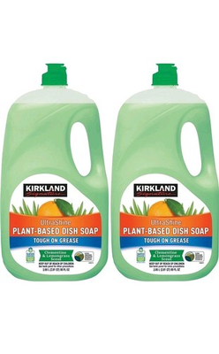 #ad #ad Kirkland Signature Plant Based Dish Soap 90 oz Ultra Shine Liquid 2 Pack $29.99