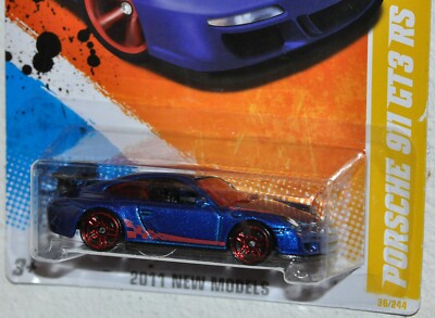Hot Wheels 2011 #36 New Models #36 Porsche 911 GT3 RS MOC
