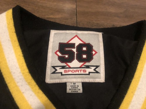 Chaqueta suéter mediana negra y amarilla Iowa Hawkeyes - Imagen 5 de 9