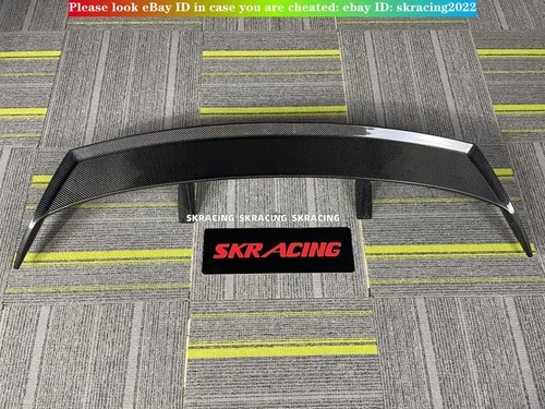 For 2019 2020 2021 Nissan Teana Altima Carbon Fiber Rear Trunk Spoiler Lip Wing - Picture 14 of 18