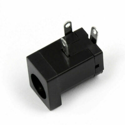 2 pcs  x DC Power Supply Female Jack Socket 5.5 x 2.1mm Barrel-Type PCB Mount