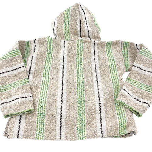 Earth Ragz Kids Baja Hoodie XL Beige Striped Pullover Southwestern Western a - Picture 9 of 9