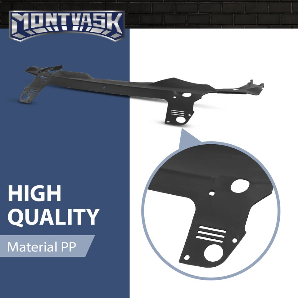 Fit For 2019-2022 Jeep Cherokee Radiator Core Upper Sight Shield Cover Panel - Image 4 of 4