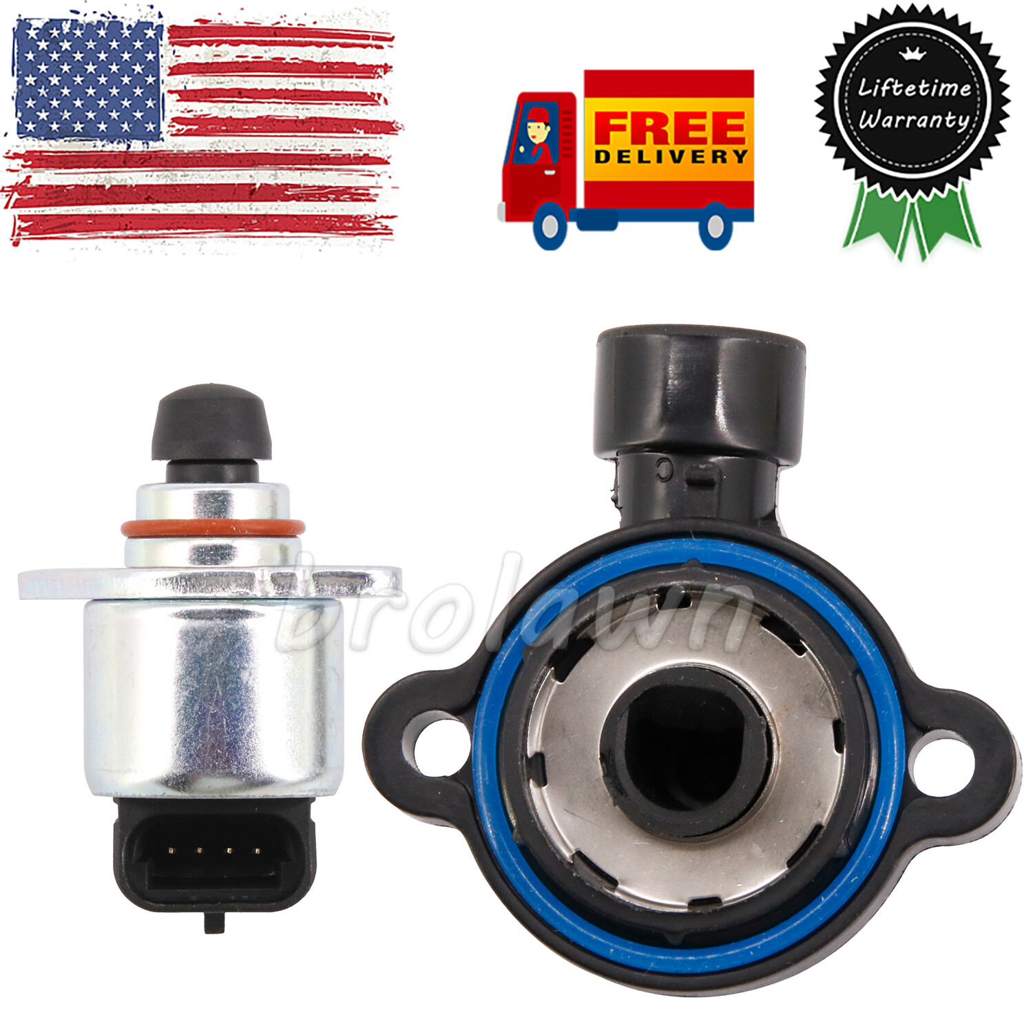 High-Performance TPS & Idle Air Control Valve for Chevy GMC Buick Cadillac Vehicles