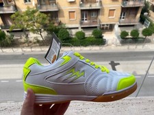 SCARPE CALCETTO FUTSAL AGLA F40 INDOOR Yellowstone/White Eu39 Uk6