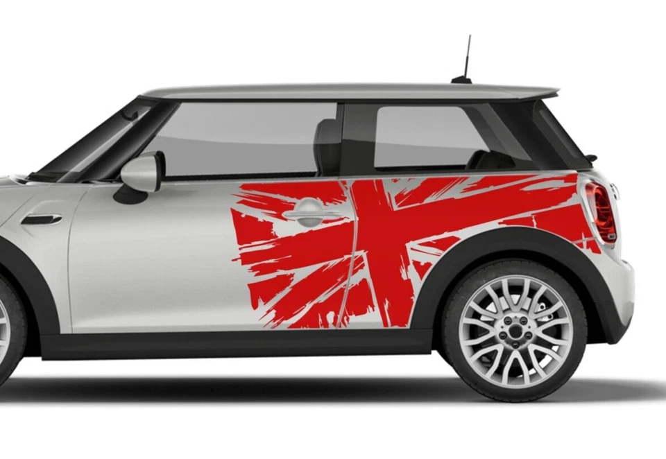 Bandera del Reino Unido Calcomanías Pegatinas Vinilo Diseño Gráfico Kit para Mini Cooper 2014 - Presente Foto 3 de 4