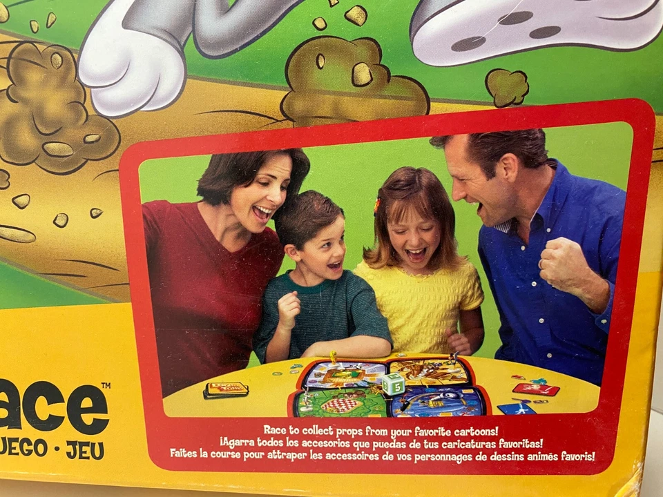 Looney Tunes 4-Toon Race - Juego de mesa - Mattel 2003 vintage Foto 4 de 4