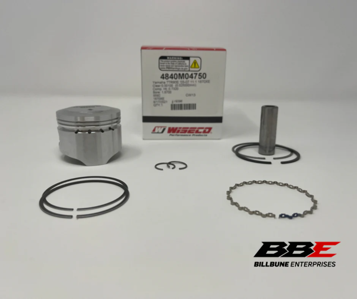 ‘00'07 Yamaha TTR90 Wiseco .50mm / .020" Oversized 47.50mm Bore Piston