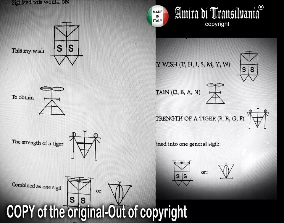 antique book occult seal sigil practical black magic history esoteric witchcraft - Image 4 of 4