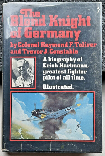 WWII German Ace Erich Hartmann Hardcover Dust Jacket Illustrated 318 pg