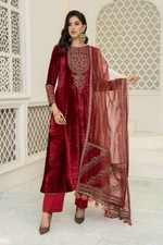 Original Maria .B designer Formal salwar kameez  L