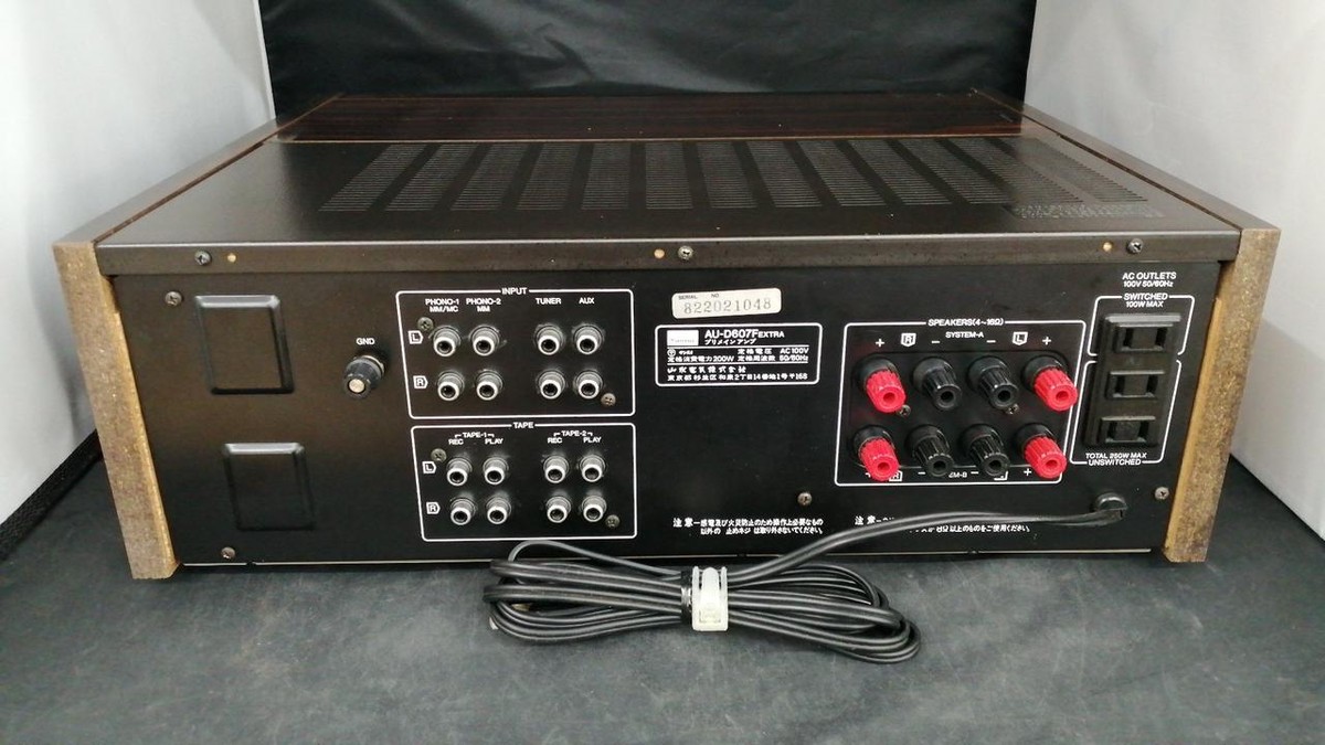 SANSUI AU-607F EXTRA プリメインアンプ インテグレーテッド SANSUI AU-α607Extraの仕様 サンスイ