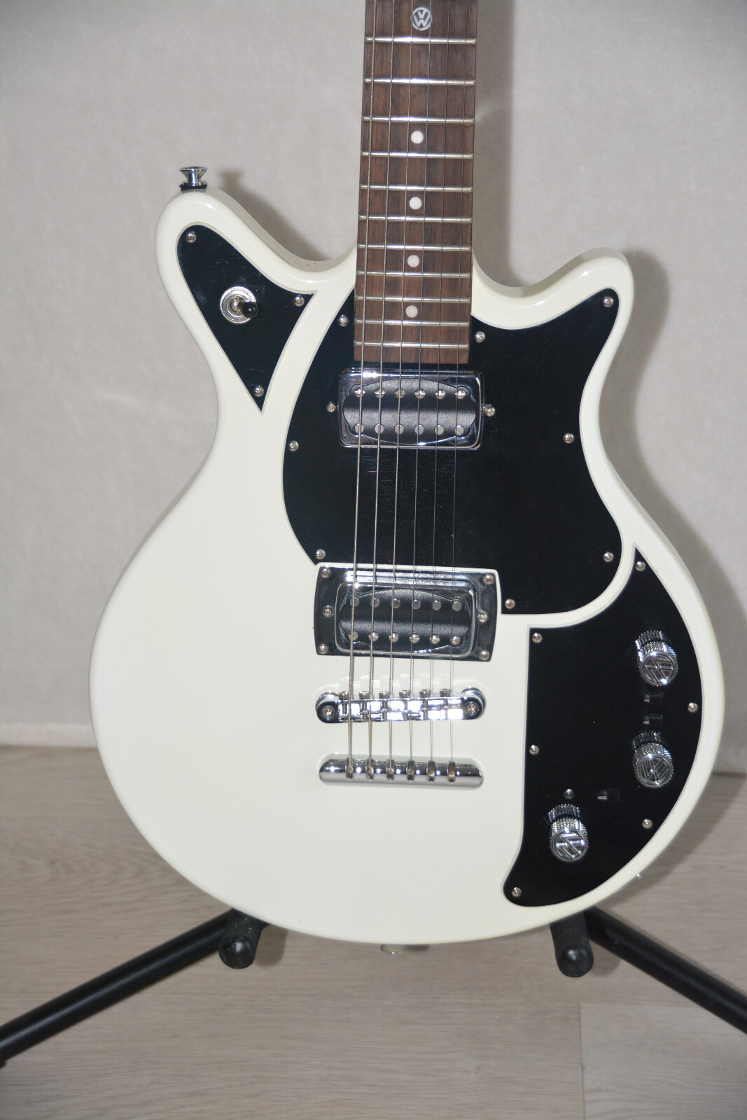 First Act VW Volkswagen Garage Master Electric Guitar White with Black