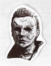 Halloween Michael Myers Horror Waterproof Vinyl Sticker
