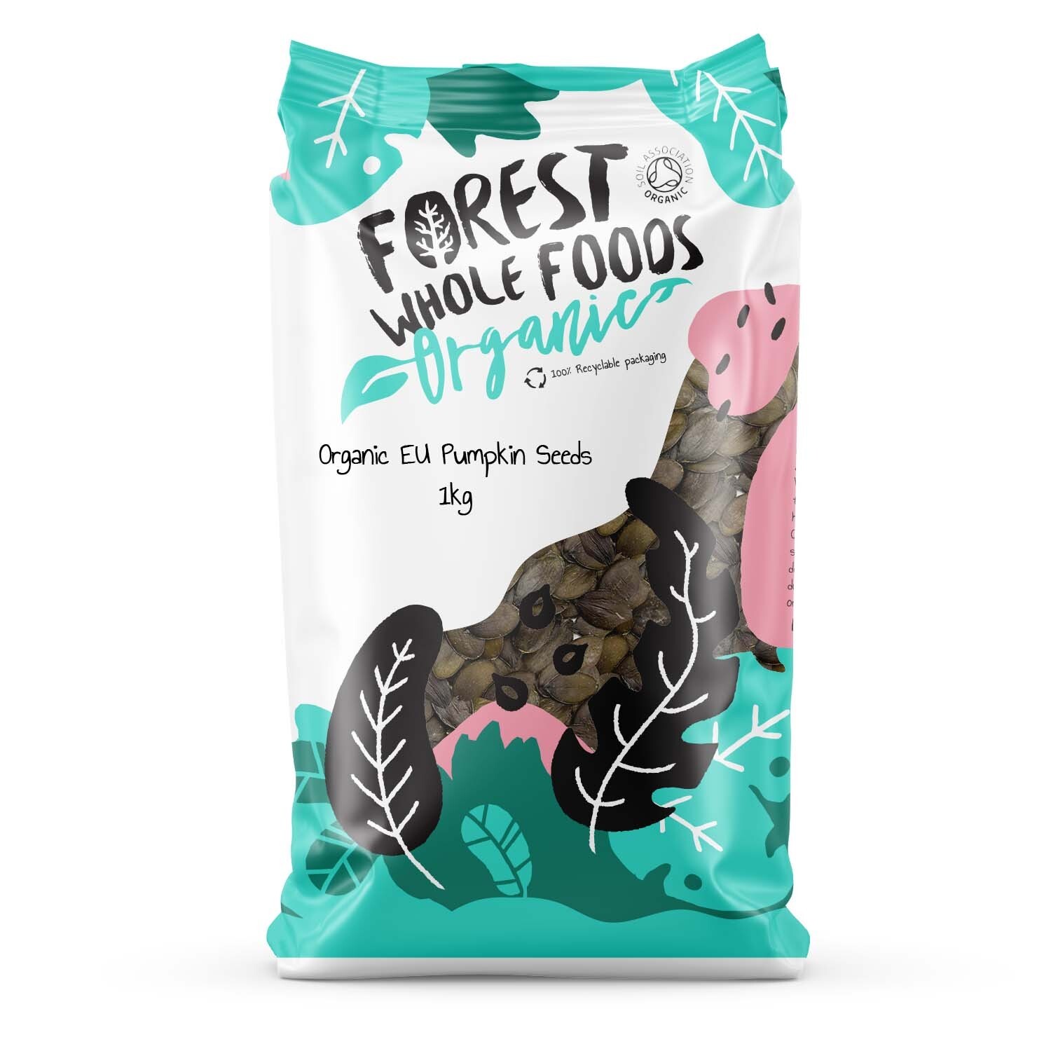 Organic Pumpkin Seeds (EU Grown) 1kg - Forest Whole Foods