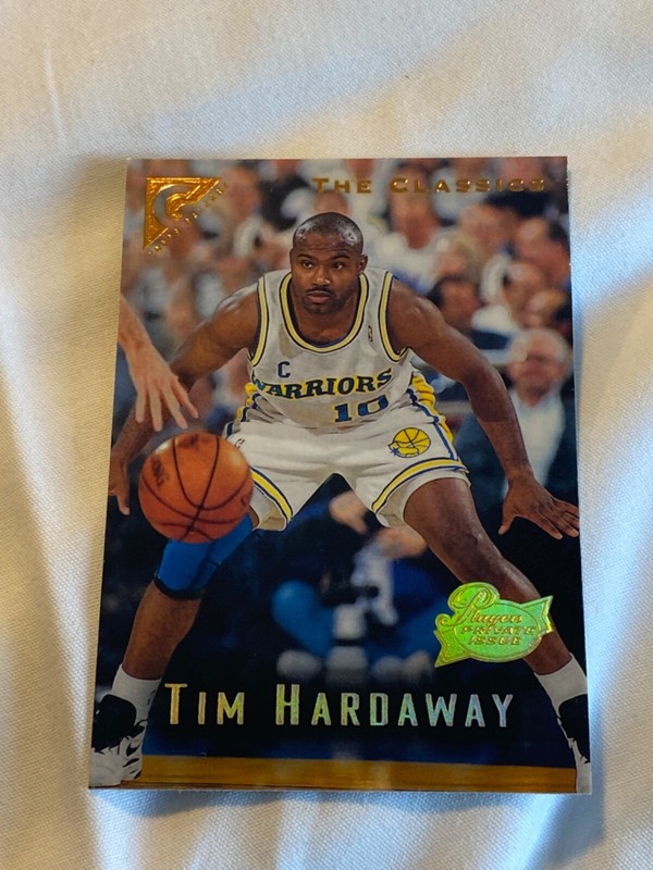 Tim Hardaway 1995 topps gallery player private issue Tim Hardaway 1995 topps gallery player private issue