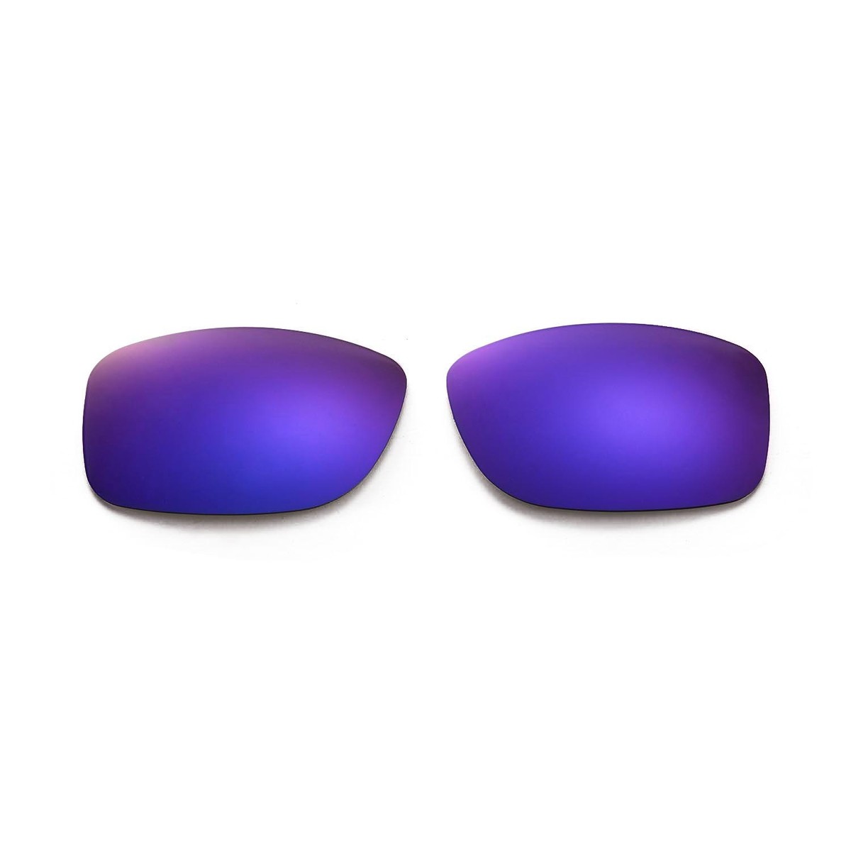 Walleva Purple Polarized Replacement Lenses for Oakley Jupiter